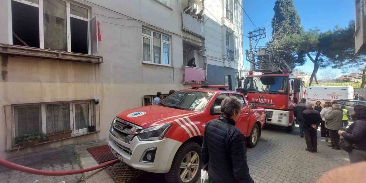 Tekirdağ’da Yangın: 1 Çocuk Hastaneye Kaldırıldı