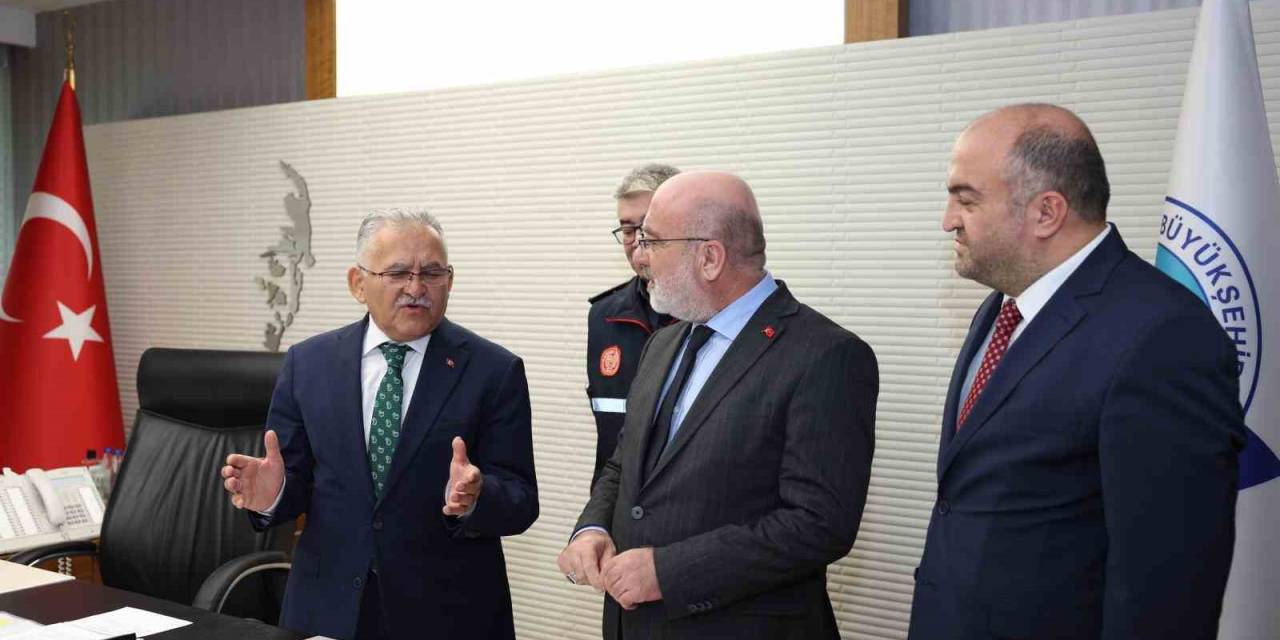 Büyükşehir İtfaiyesi İle Kayseri Üniversitesi Arasında İş Birliği Protokolü