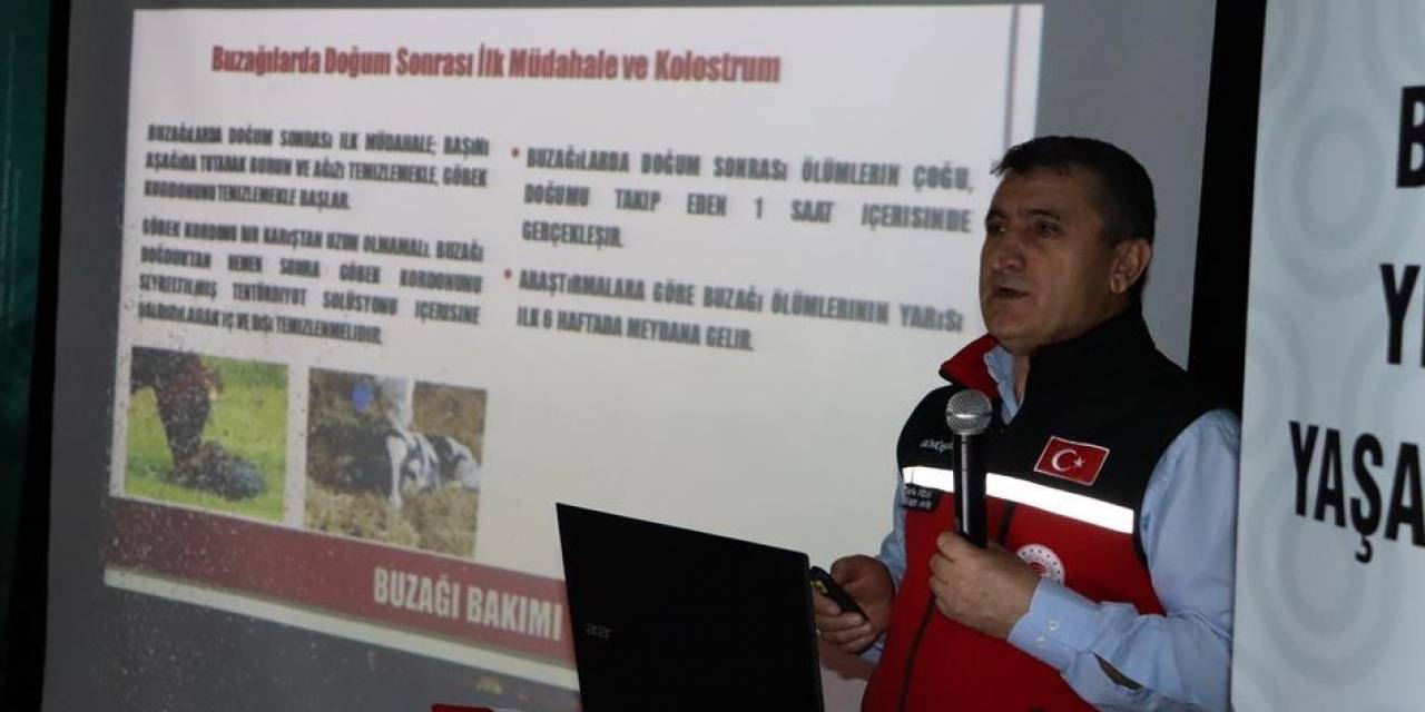 Gümüşhane’de “Buzağılarımızı Yaşatalım Projesi” Kapsamında Yetiştiricilere Ekipman Dağıtıldı