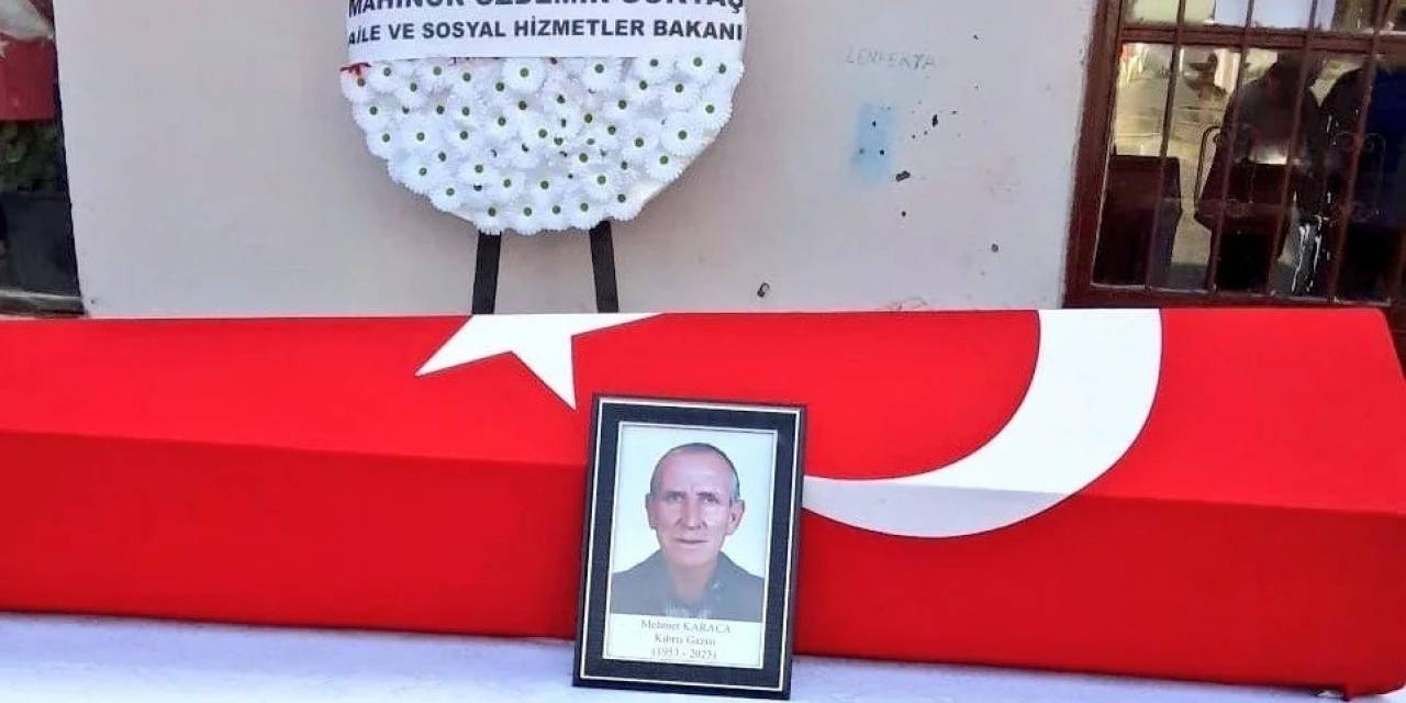 Kıbrıs Gazisi Son Yolculuğuna Uğurlandı