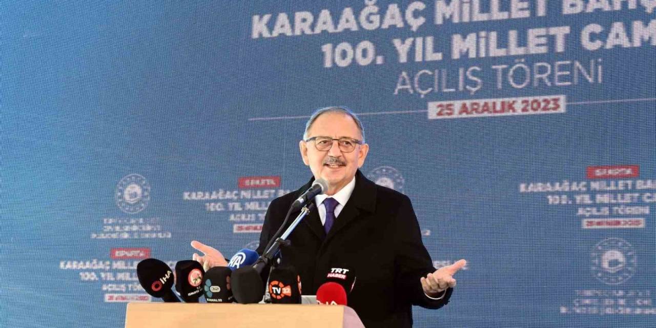 Çevre, Şehircilik Ve İklim Değişikliği Bakanı Özhaseki: “100 Milyon Metrekare Yeşil Alan İçin Proje Başlattık”