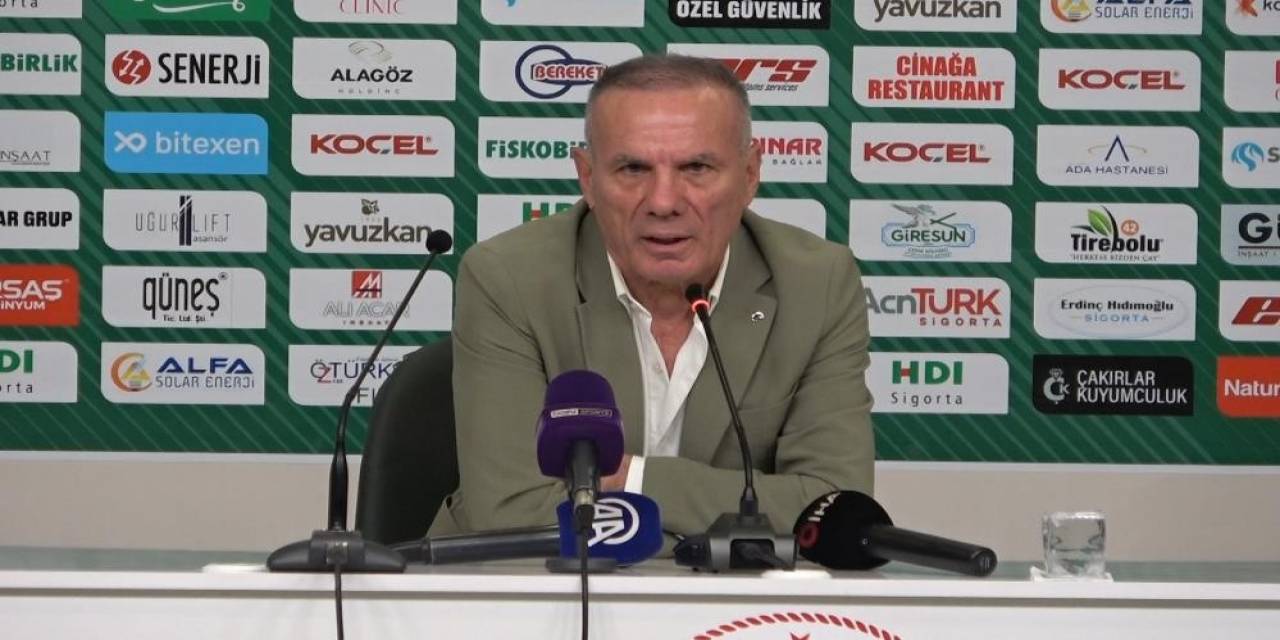 Giresunspor, Mehmet Birinci İle Yolları Ayırdı