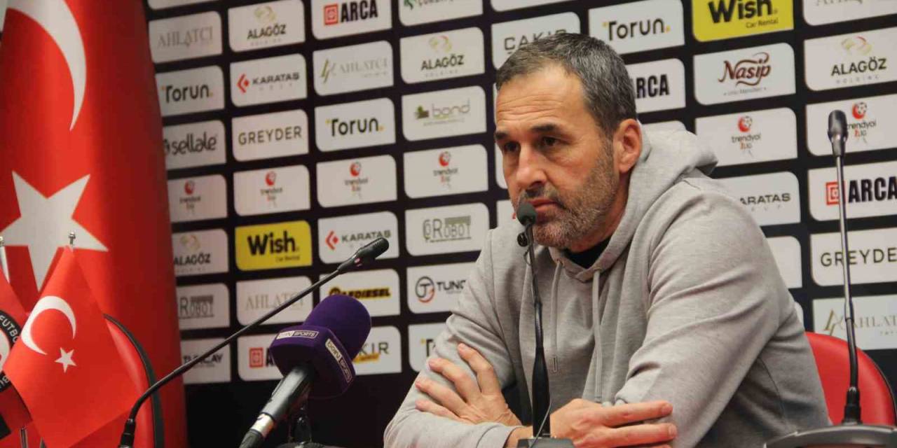 Yalçın Koşukavak: “İkinci Yarının Başında Yediğimiz Gol Planlarımızı Bozdu”