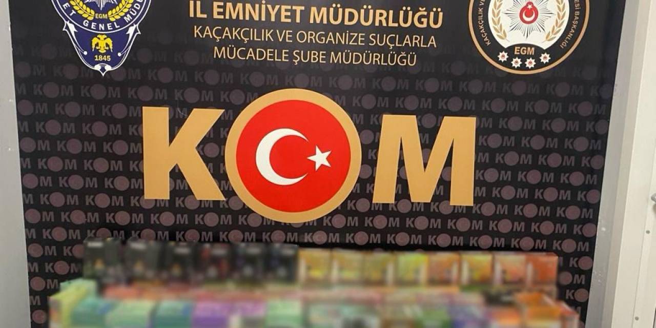 Antalya’da Kaçak Sigara Ve Sahte Alkol Operasyonu