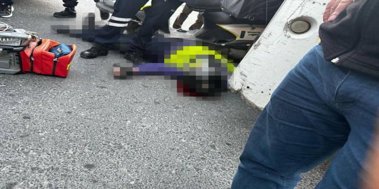 Esenyurt’ta Kamyonun Çarptığı Motor Kurye Hayatını Kaybetti