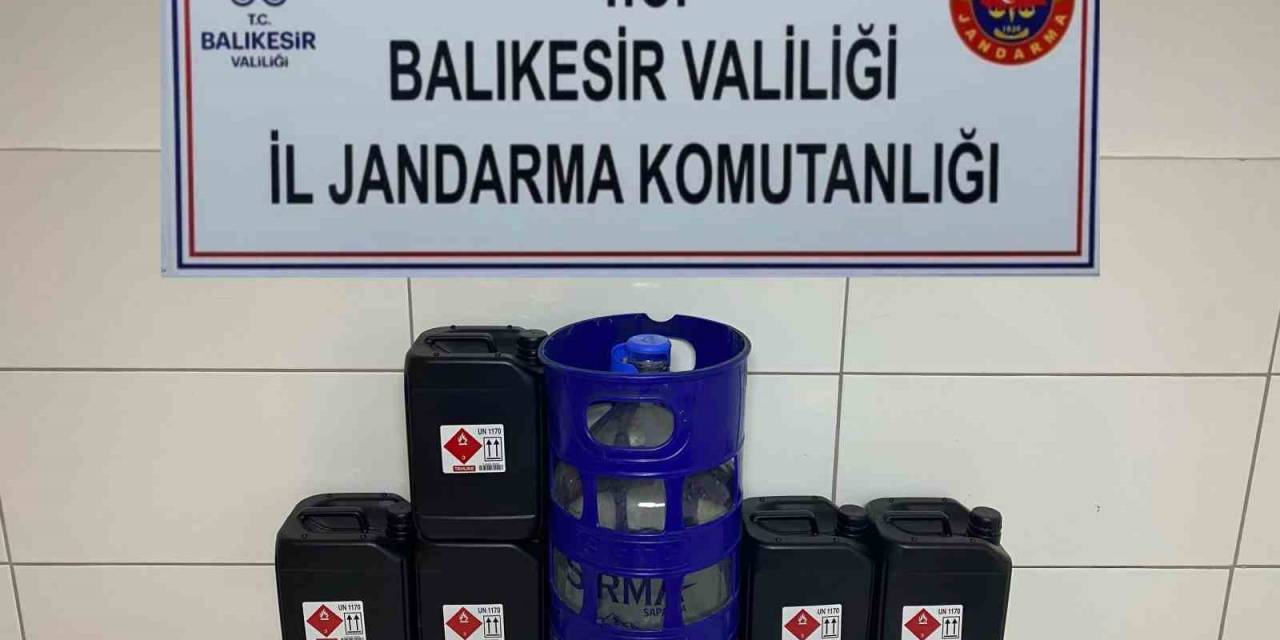Balıkesir’de Yılbaşı Öncesi Kaçak Ve Sahte Alkol Operasyonu