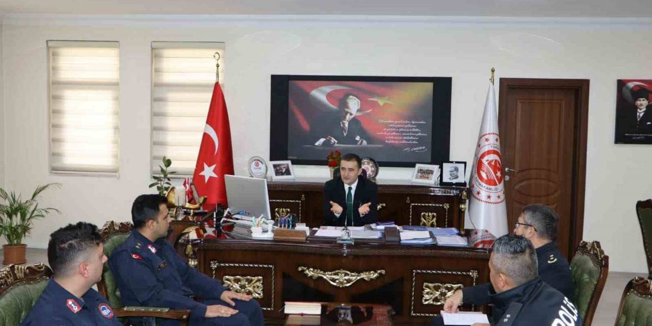 Emirdağ’da Güvenlik Ve Asayiş Toplantısı