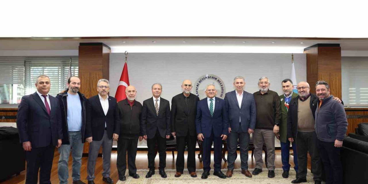 Başkan Büyükkılıç’a Stk Ve Muhtarlardan Ziyaret