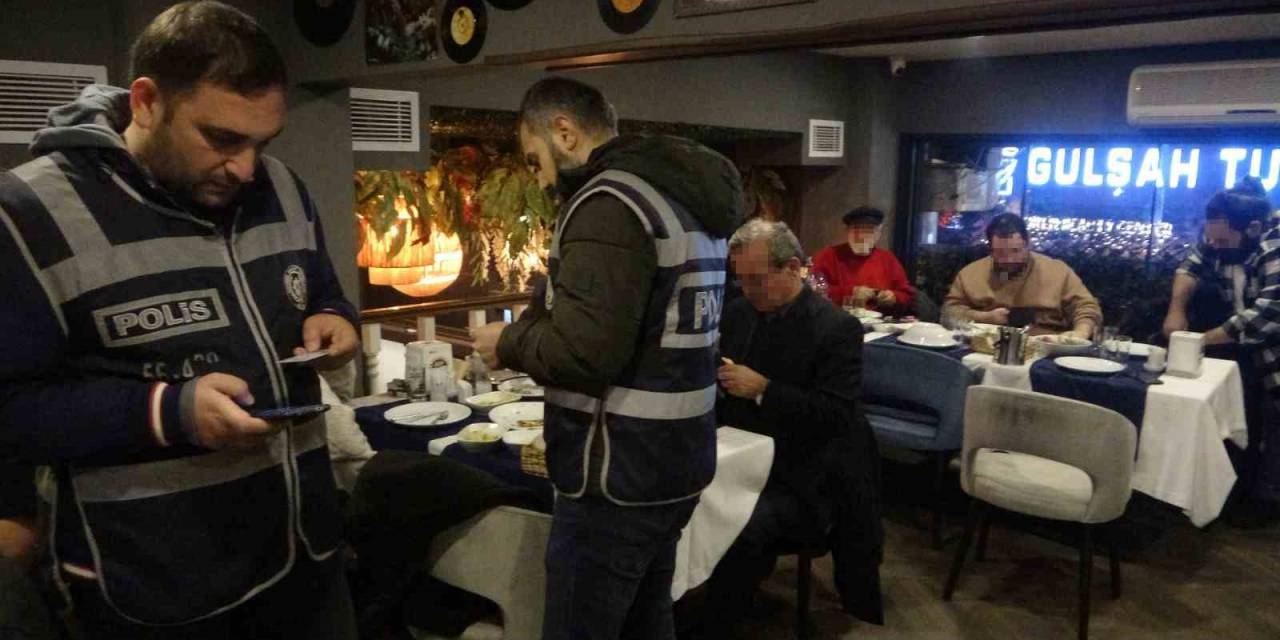 Kartal’da Yılbaşı Öncesi Restoran Ve Eğlence Mekanlarına Denetim