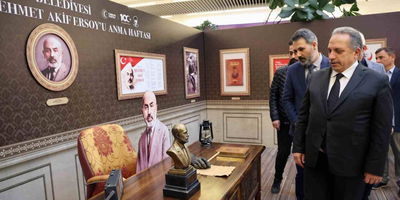 Talas, Mehmet Akif’i Sergiyle Andı