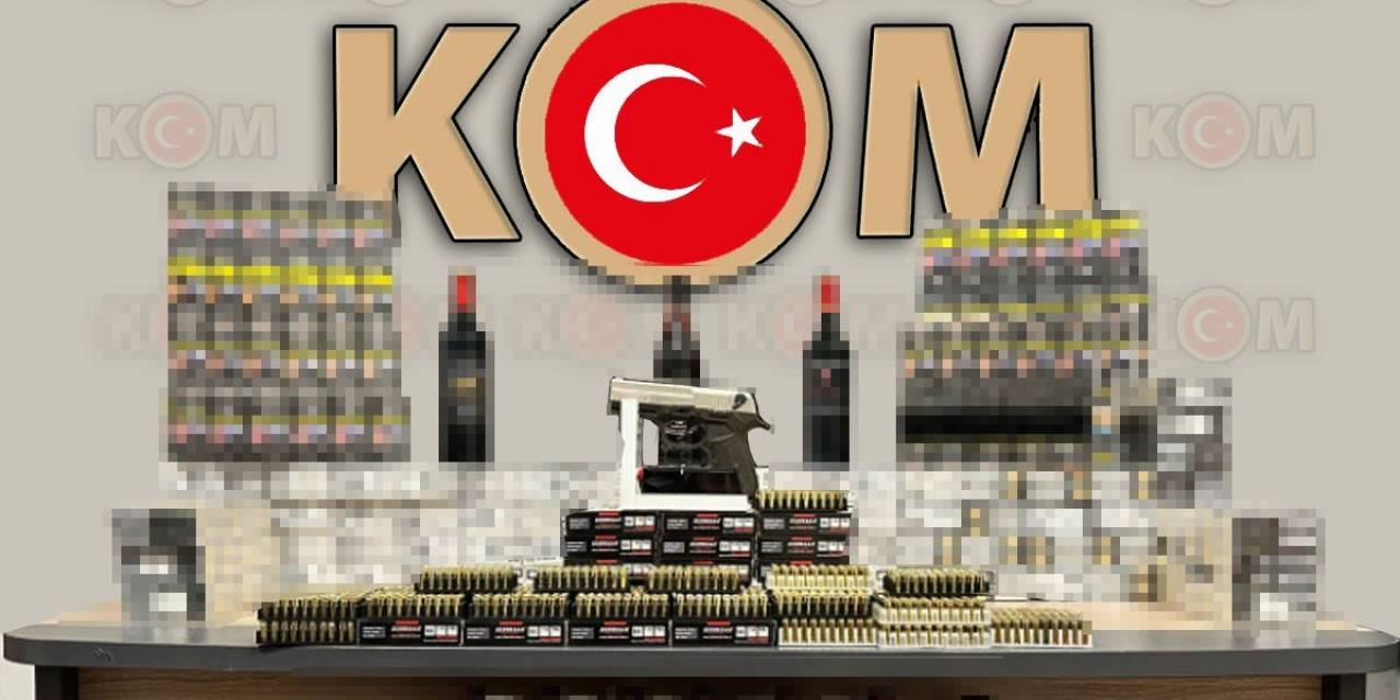 İş Yerine Yapılan Baskında Bin 370 Paket Kaçak Sigara Ele Geçirildi