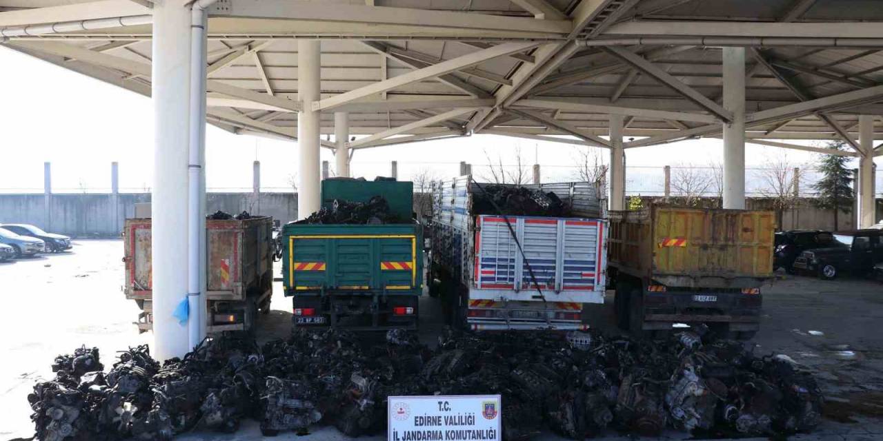 Edirne Jandarmasından 25 Milyon Liralık Kaçakçılık Operasyonu