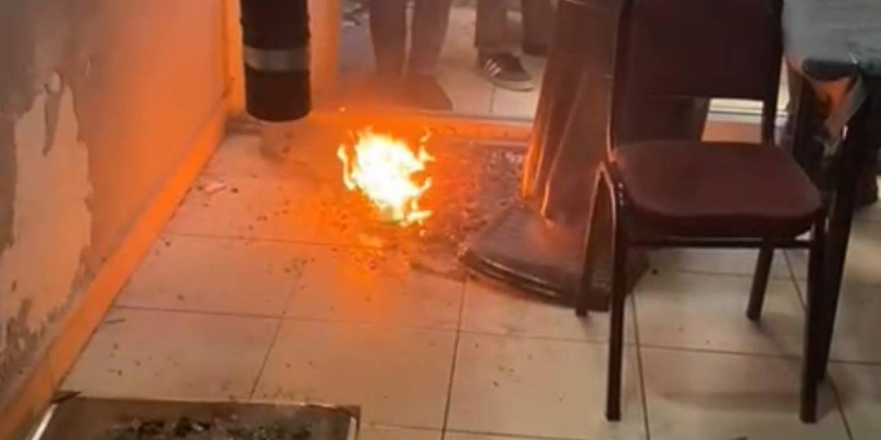 İzmir’de Şok Görüntü: Polisi Gördü, Uyuşturucuları Sobada Ateşe Verdiler