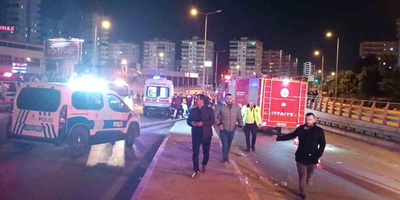 Mersin’de Zincirleme Kaza: 2 Ölü, 6 Yaralı