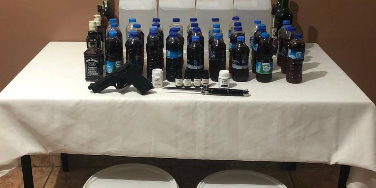 Gediz’de 25 Litre Sahte El Yapımı Alkollü İçki Ele Geçirildi