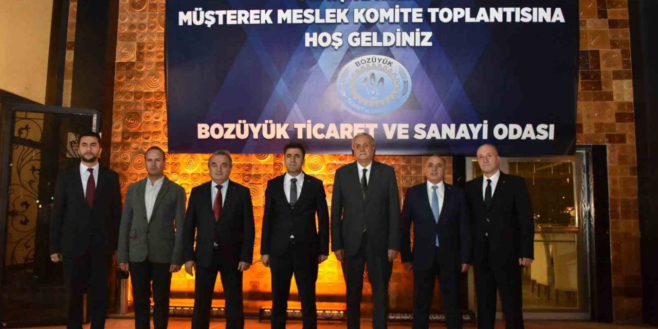 Bozüyük’te Müşterek Meslek Komite Toplantısı Yapıldı