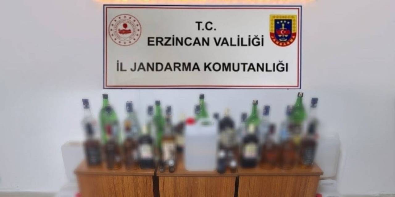 Erzincan’da Yılbaşı Öncesi Kaçak Ve Sahte Alkol Operasyonu