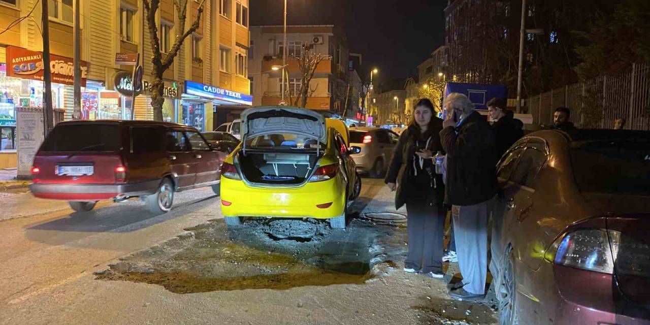 Küçükçekmece’de İski’nin Çalışma Ardından Kapatmadığı Rögar Kapağı Kazaya Neden Oldu