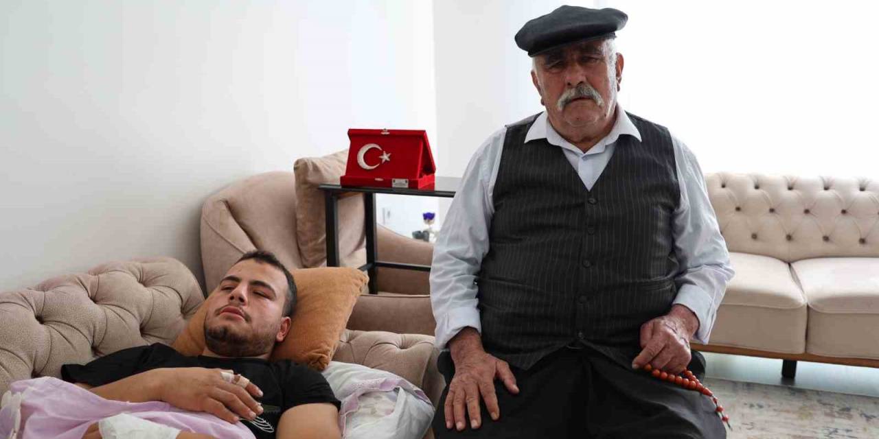 Yaralı Askerin Dedesi Mehmet Gürbak: “74 Torunum Var, 5 Tanesi Cephede”
