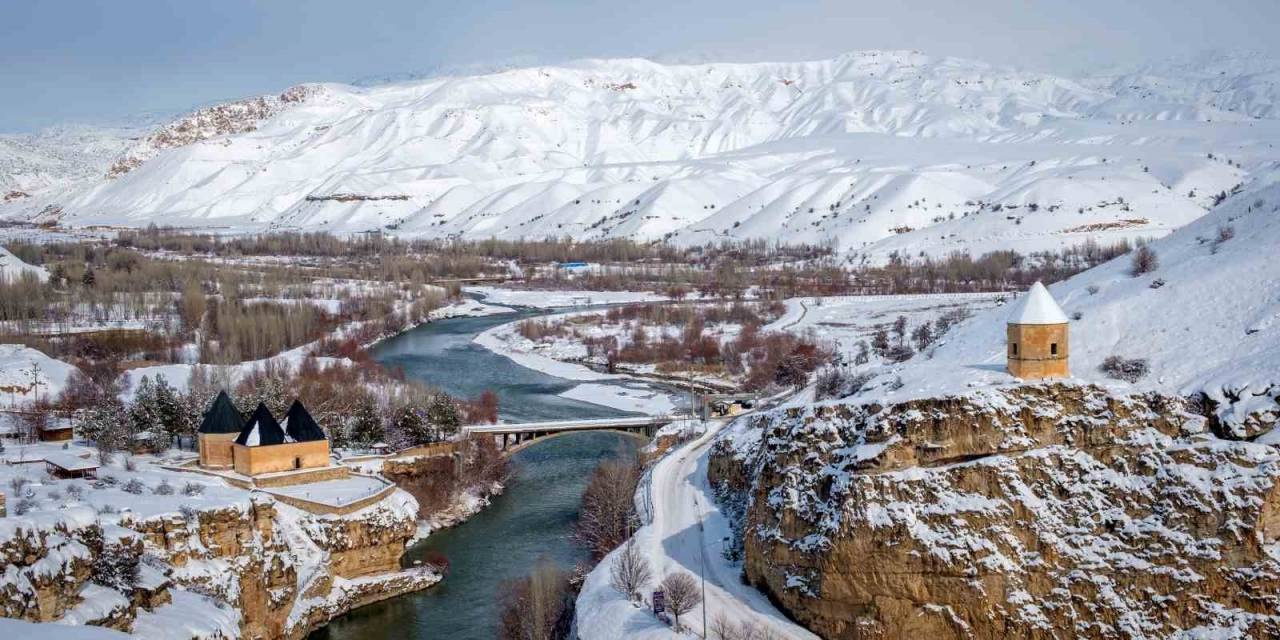 Erzincan’da Kartpostallık Kış Fotoğrafları