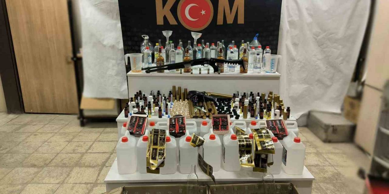 Polisten Sahte Alkole Geçit Yok