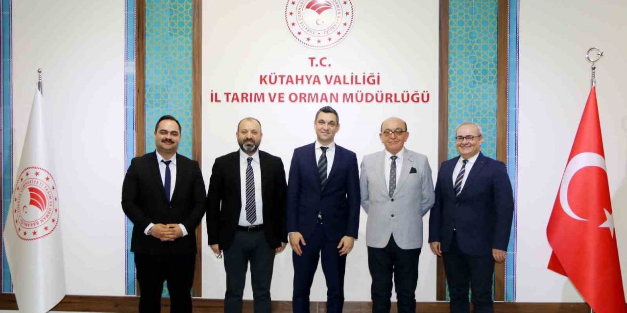 Kütahya Osb Yönetiminden Yeni Göreve Başlayan Kurum Yetkililerine Ziyaret