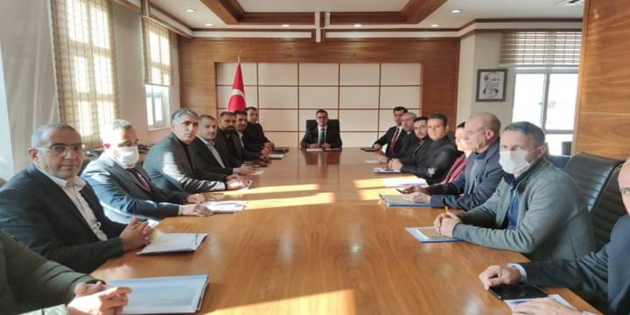 Çekmik’te Yıl Sonu Değerlendirme Toplantısı