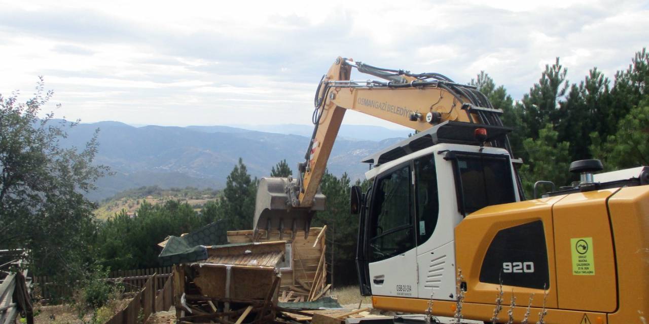 Osmangazi’de 2023 Yılında Kaçak Yapılara Ağır Darbe