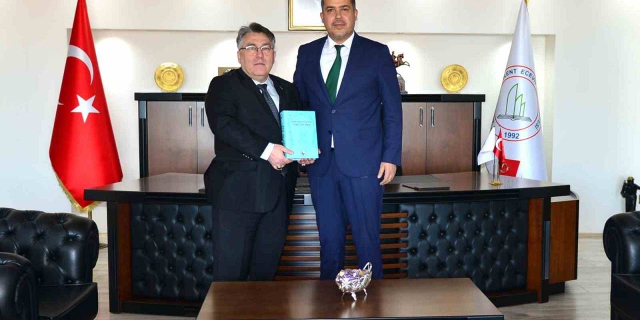 Dr. Ülger’den Rektör Özölçer’e Ziyaret