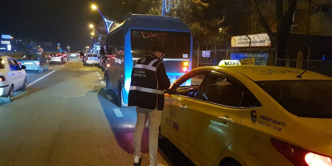 Kocaeli’de Toplu Taşımaya Sıkı Denetim