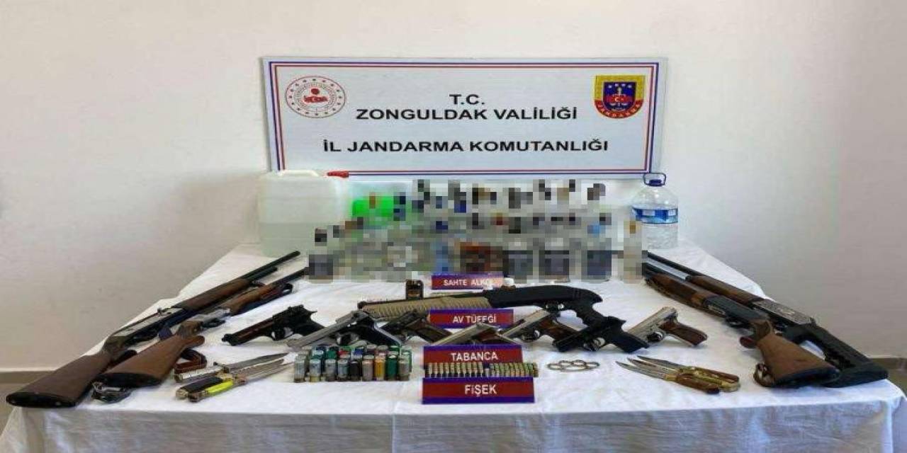 Yılbaşı Öncesi Jandarmadan Kaçak İçki Operasyonu