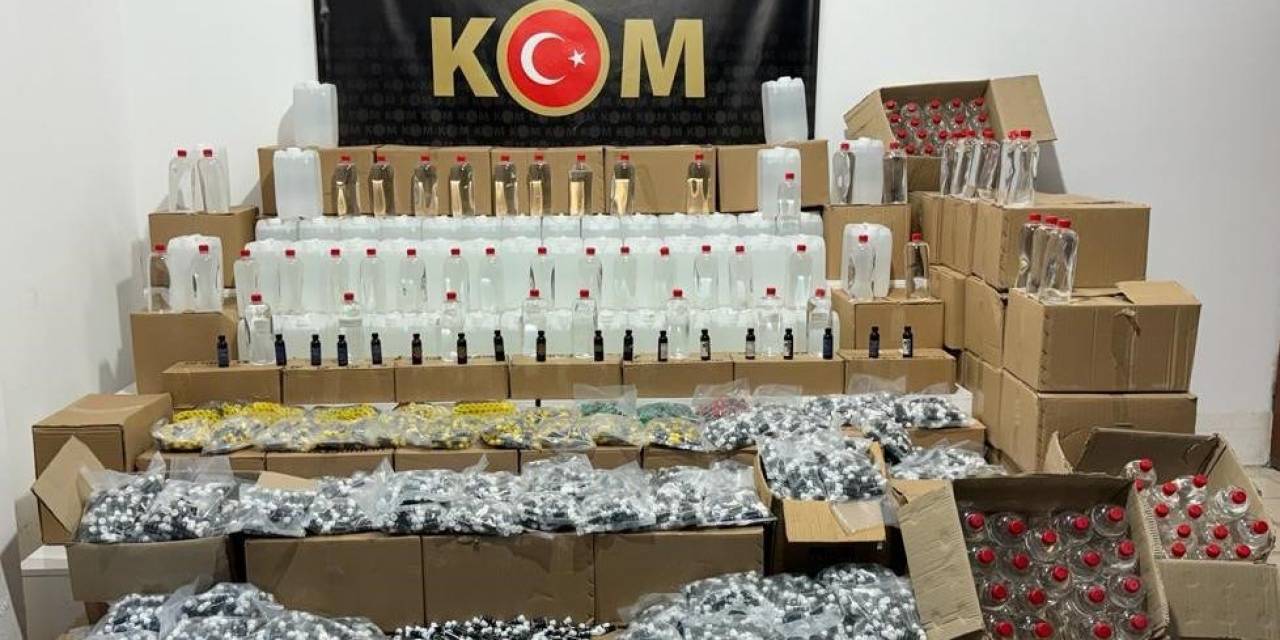 Samsun’da Bin 599 Litre Etil Alkol Ele Geçirildi
