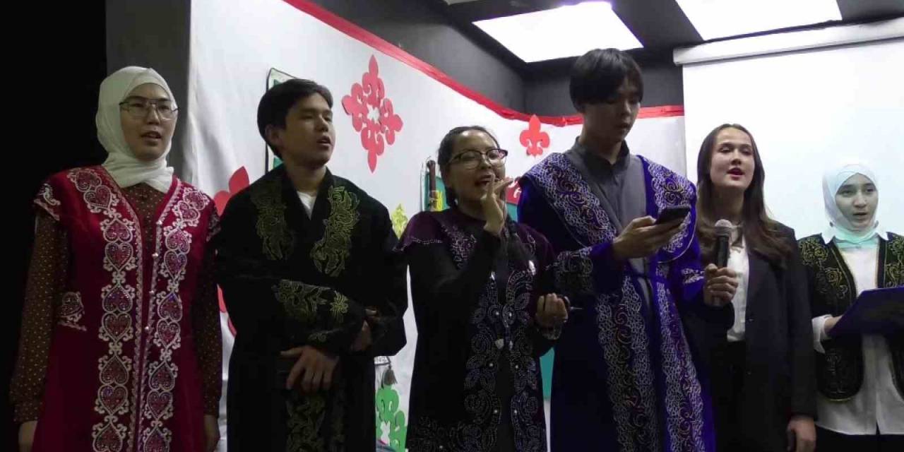 Erzurum’da Kazak Öğrenciler Kültür Ve Geleneklerini Tanıttı