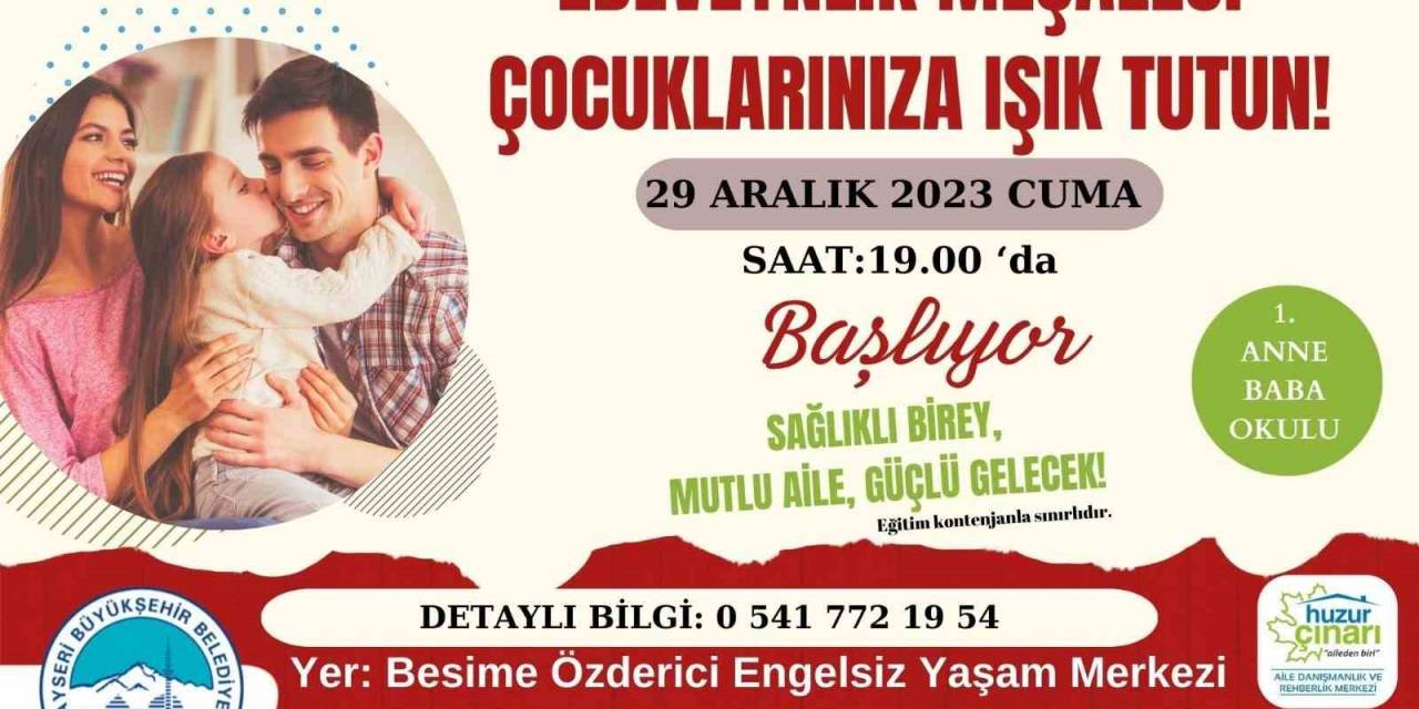 Kaymek’ten ’ebeveynlik Meşalesi: Çocuklarınıza Işık Tutun’ Eğitim Programı