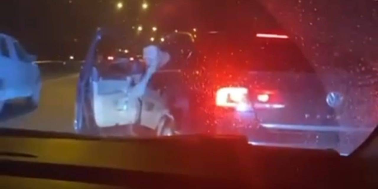İzmir’de Trafik Magandası, Evli Çifte Korku Dolu Anlar Yaşattı