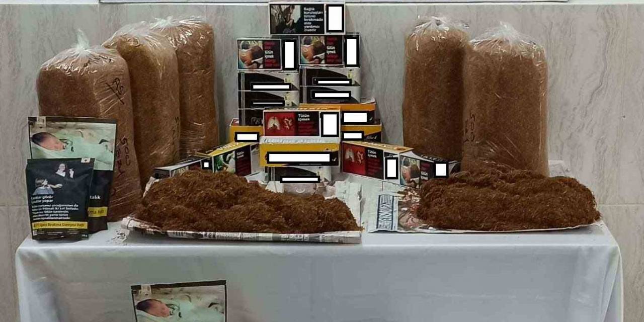 Gümüşhane’de Kaçak Tütün Operasyonu