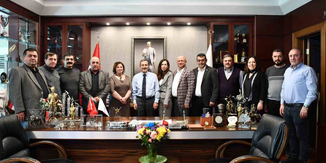 Uzun Ve Güler’den Başkan Ataç’a Ziyaret