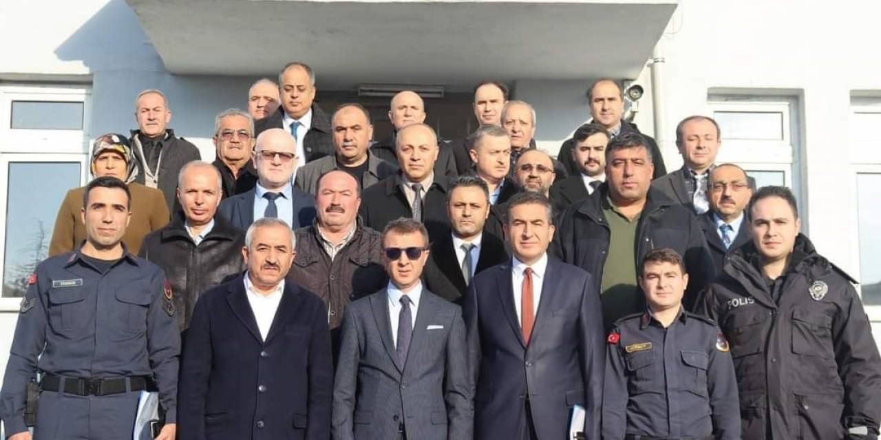 Güvenlik Toplantısı Jandarma Karakolunda Yapıldı