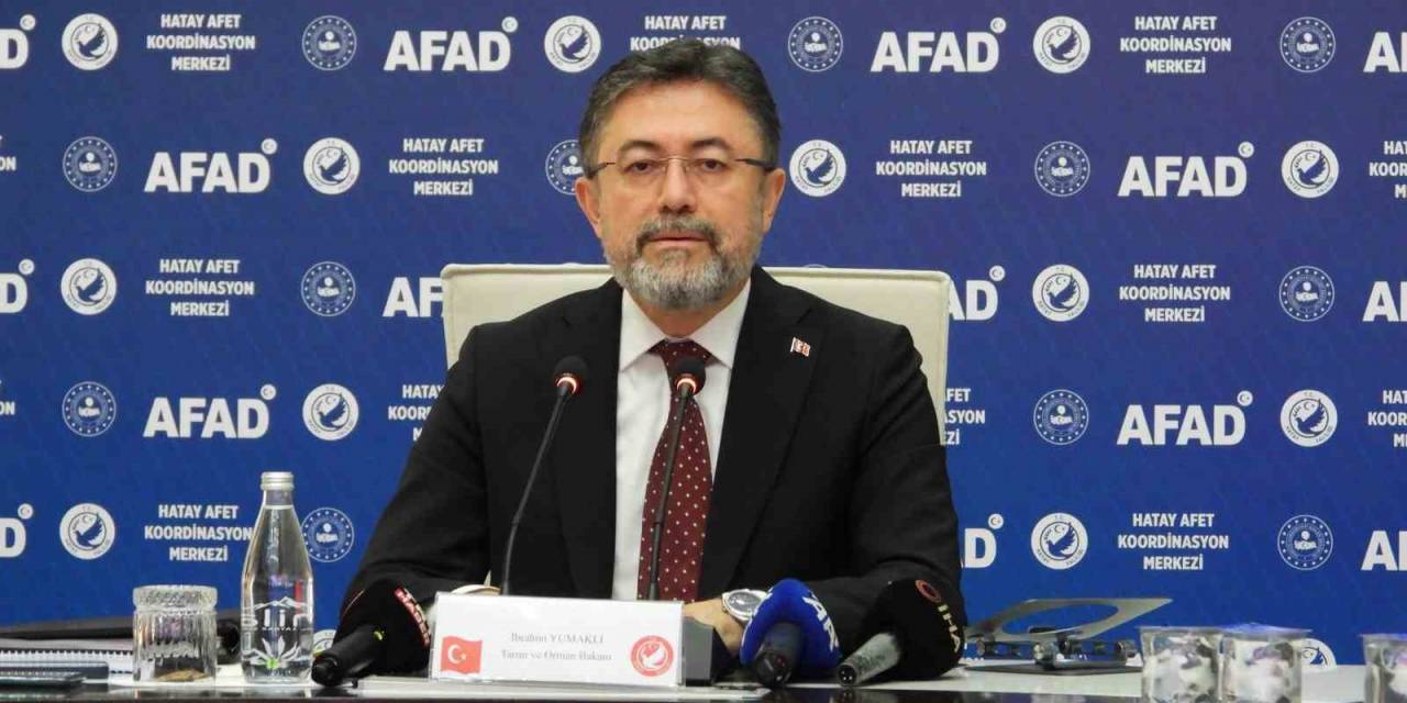 Bakan Yumaklı,  137 Milyon Ton Üretimle Bitkisel Üretimde Yeni Bir Rekorun Kırıldığını Açıkladı