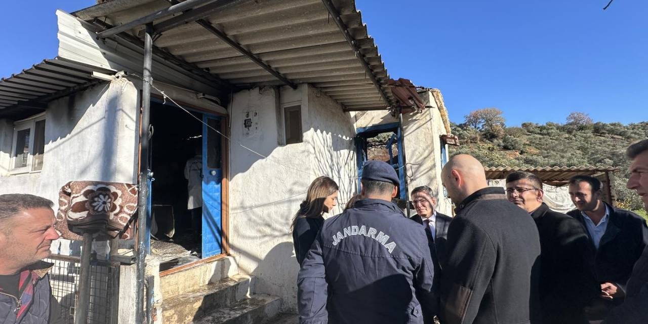 Evde Çıkan Yangın Yaşlı Kadını Hayattan Koparttı