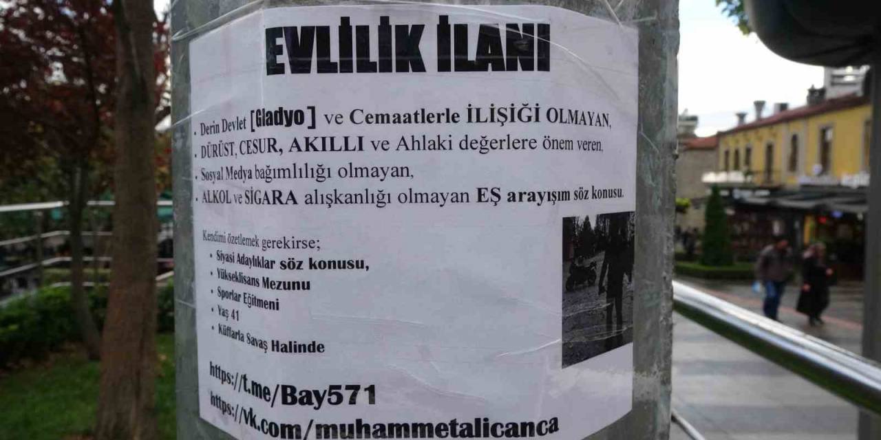 Böyle Evlilik İlanı Görülmedi