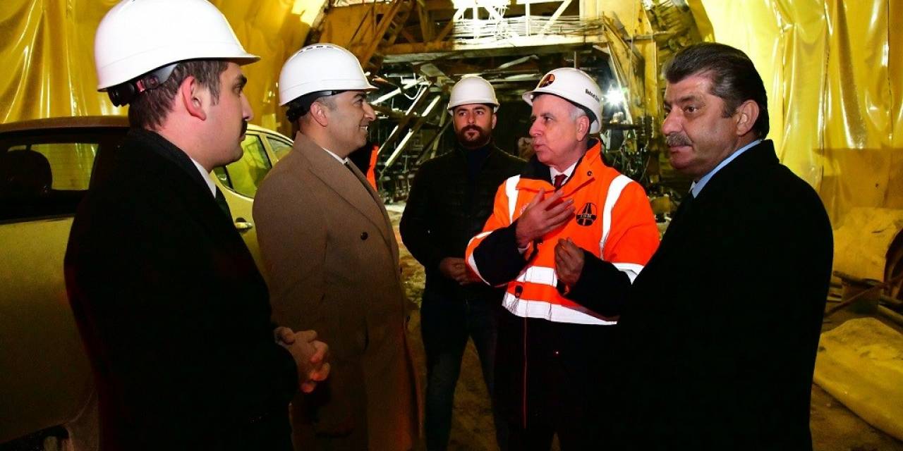 Ardahan Valisi Hayrettin Çiçek, Aşıkşenlik Tünelinde İncelemelerde Bulundu