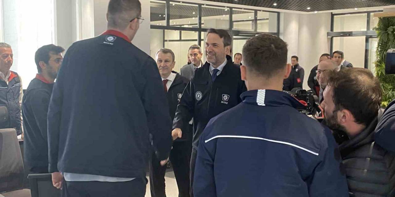 Bakan Bayraktar, Silivri’deki Yer Altı Doğal Gaz Depolama Alanını Ziyaret Etti