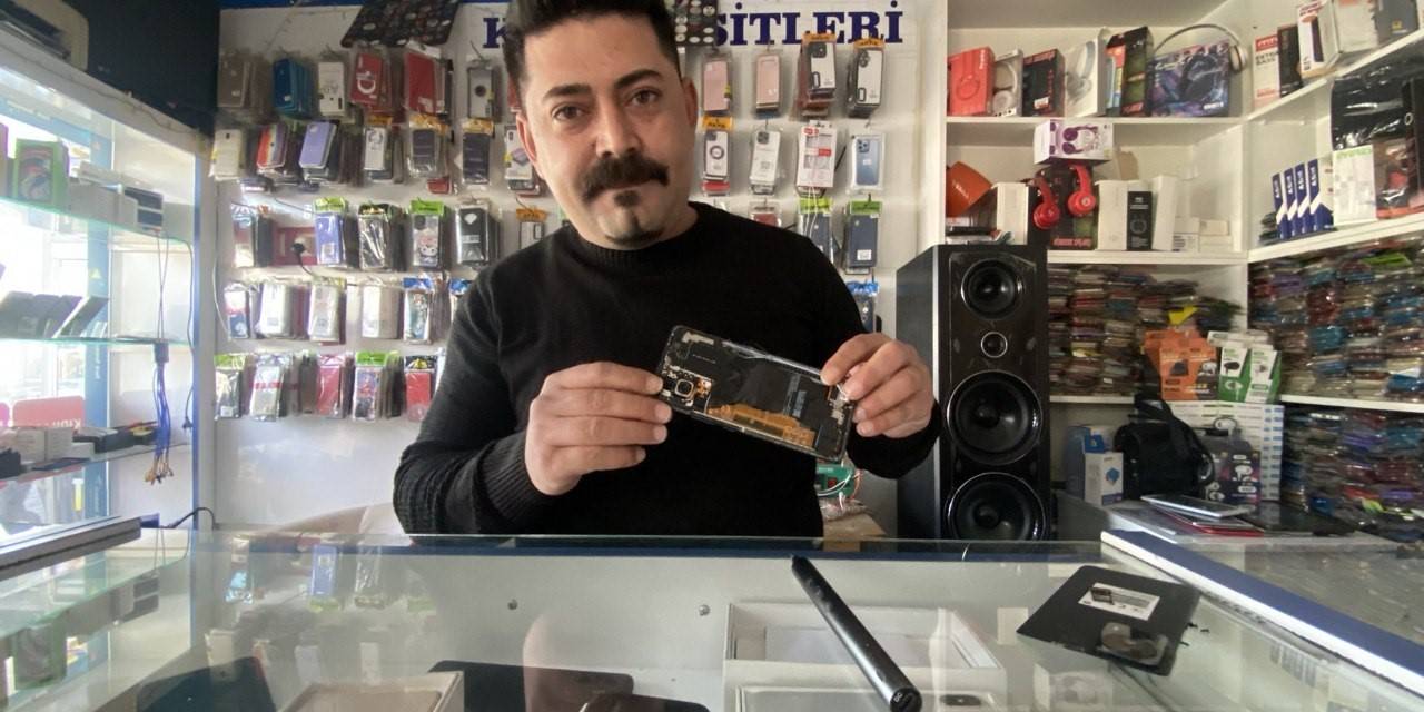 Teknik Serviste Panik Anları: Telefon Bataryasının Patlama Anı Kamerada