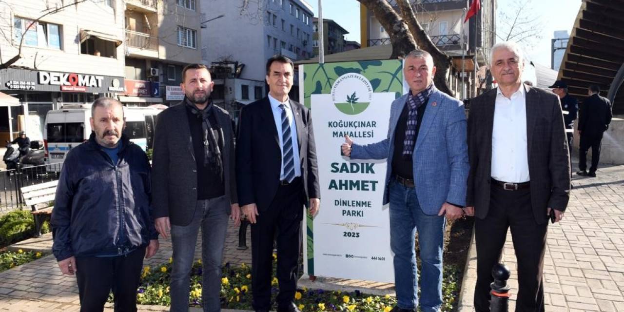 Osmangazi’den Dr. Sadık Ahmet’e Vefa
