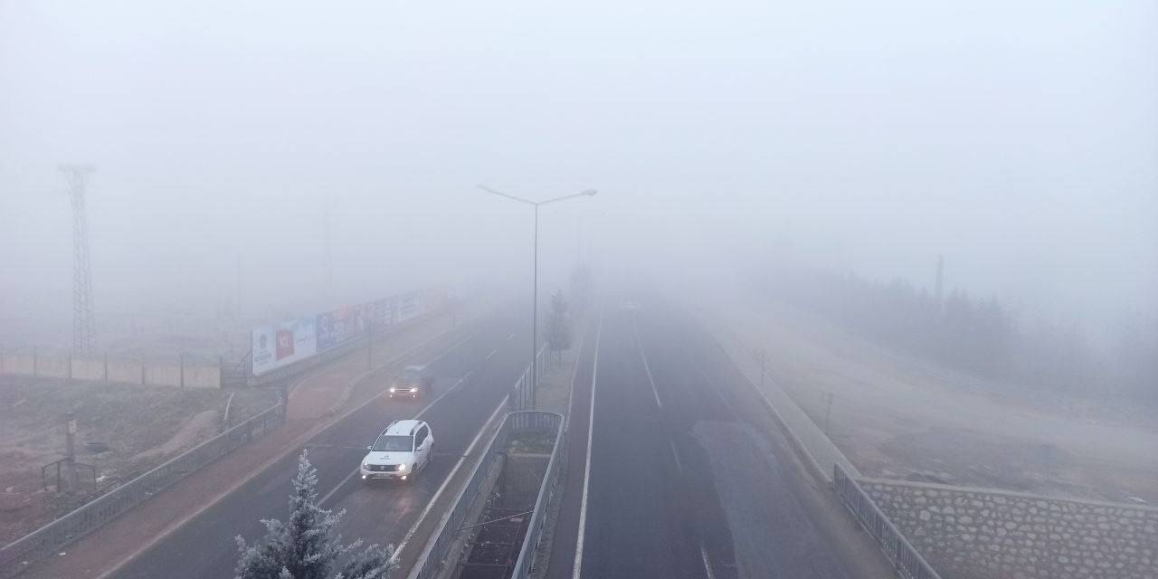 Malatya’da Yoğun Sis Etkili Oluyor