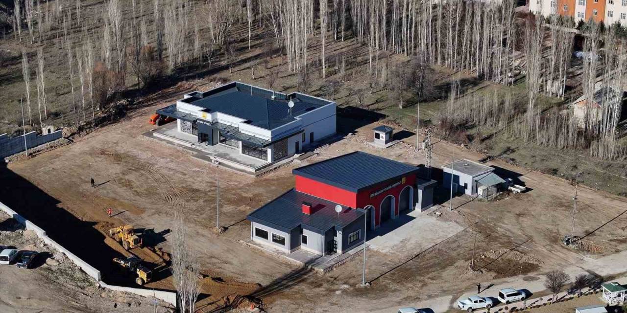 Başkan Altay Bozkır’a Kazandırılan Otogar Binası Ve İtfaiye Merkezini İnceledi