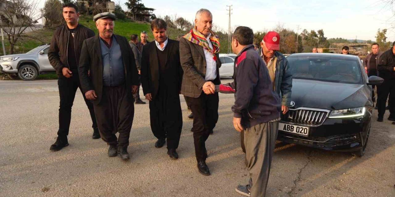 Zeydan Karalar Karaisalı’nın Köylerinde Halkla Buluştu