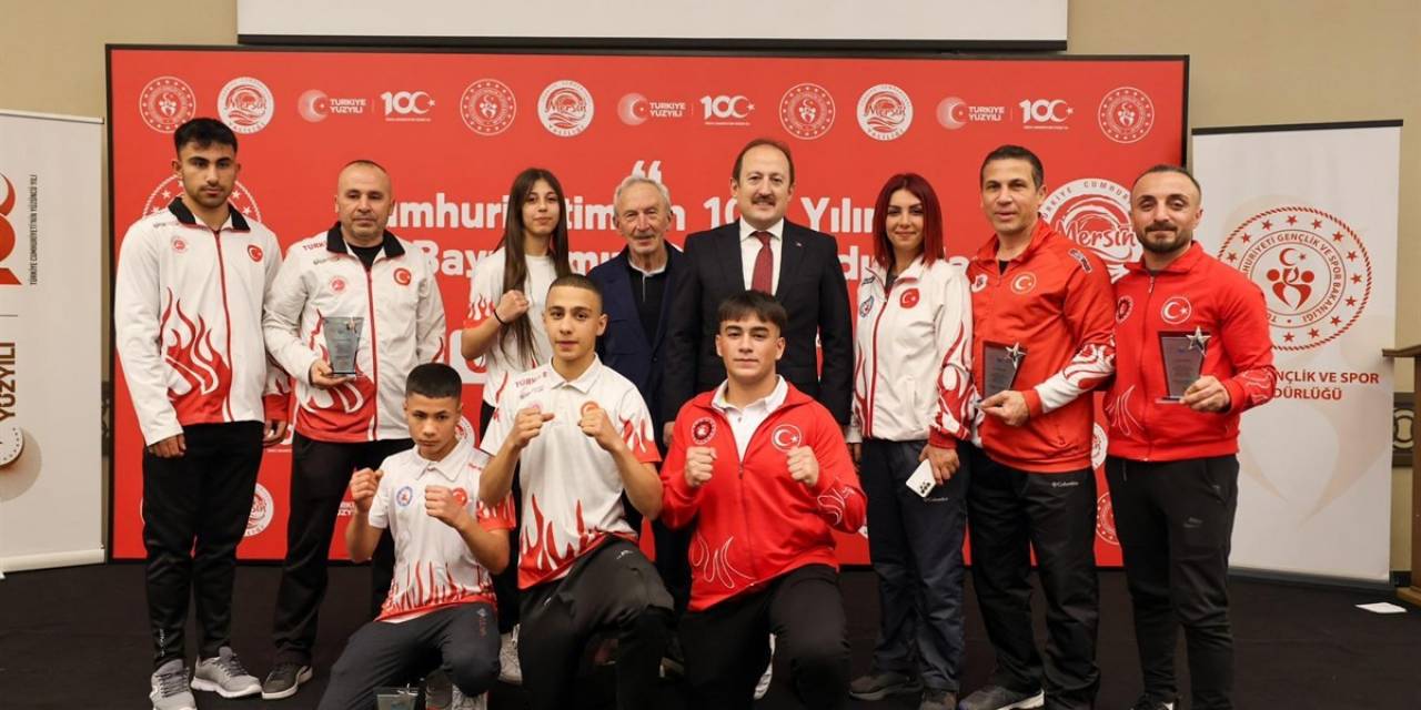 Mersin’de Başarılı Sporcular Ödüllendirildi