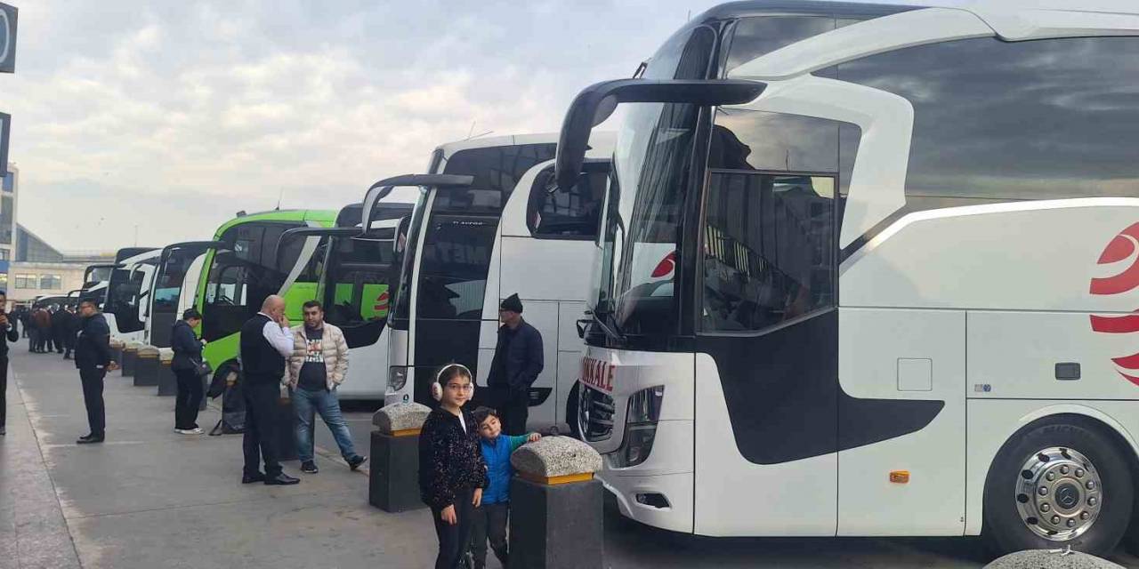 15 Temmuz Demokrasi Otogarı’nda Yılbaşı Hareketliliği